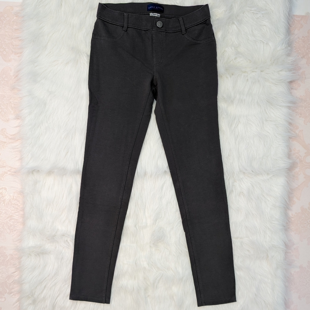 Gray Skinny Jeggings